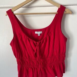 Lucy Paris Scarlet Crop Top